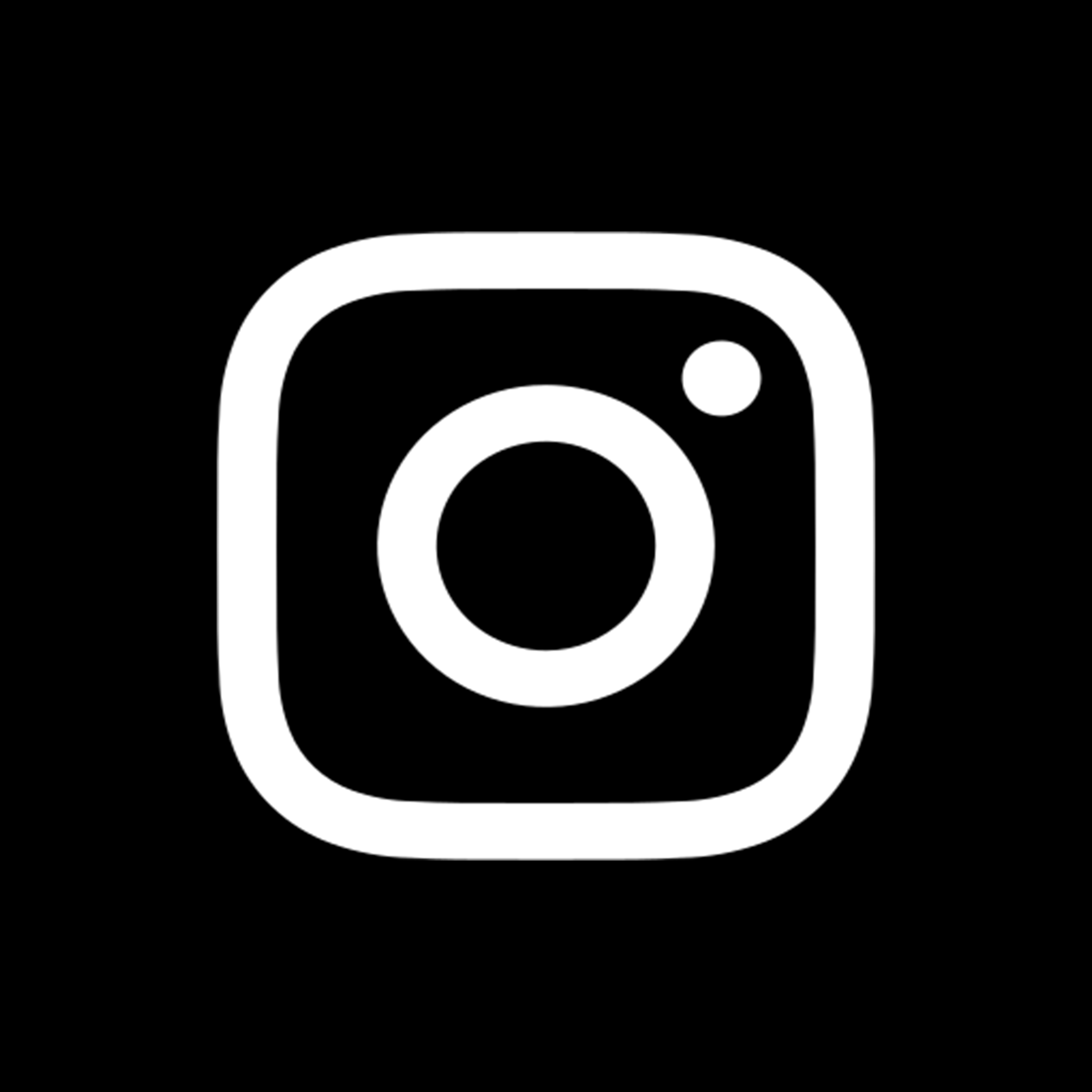 White instgram logo.